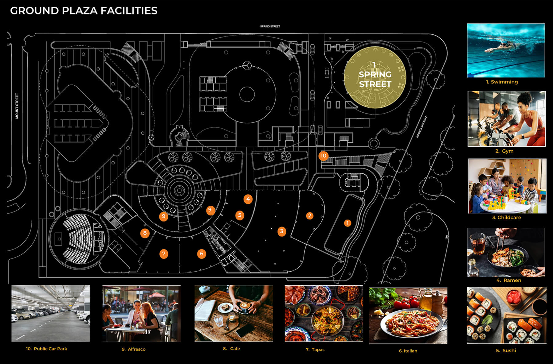 Amenities - Ground Plaza